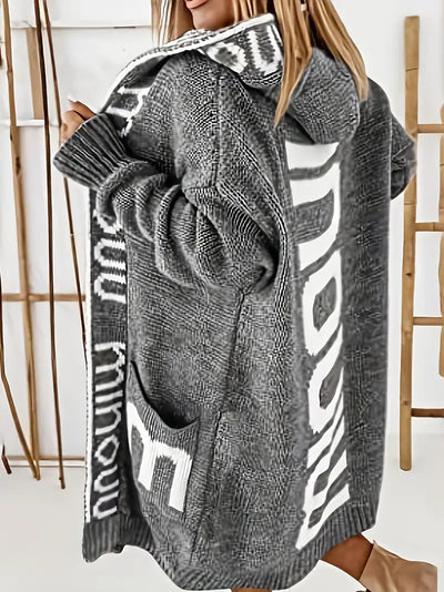 Anna - Eleganter Langer Cardigan