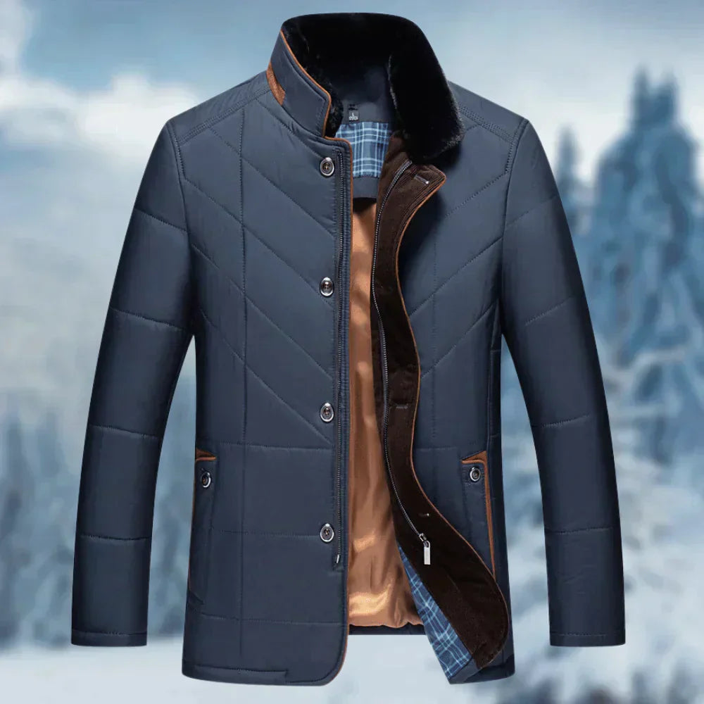 Winterjacke mit Stehkragen für Herren