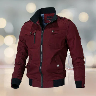Stehkragenjacke für Herren