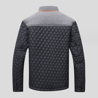 Geknöpfte Steppjacke für Herren