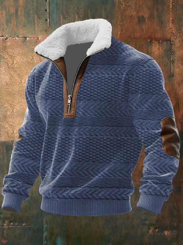 Stéphane – Wärmender Pullover mit Stehkragen