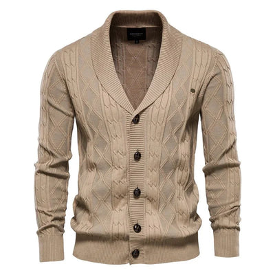 Waldemar | Herren-Cardigan mit Knopfleiste