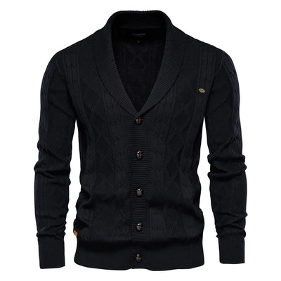 Waldemar | Herren-Cardigan mit Knopfleiste