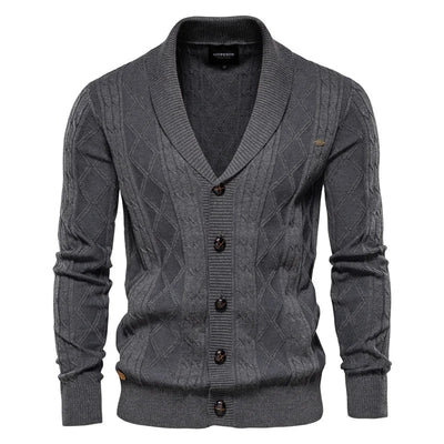 Waldemar | Herren-Cardigan mit Knopfleiste