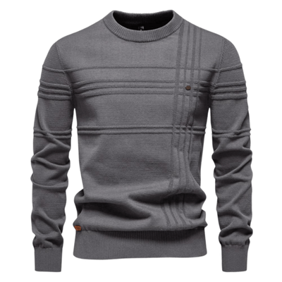 Burkhard | Stijlvolle herenpullover met ruitdesign