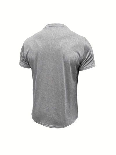 Weiches Basic T-Shirt mit Brusttasche für Herren