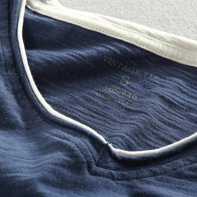 Lenoir™ | Langarm Baumwollhemd