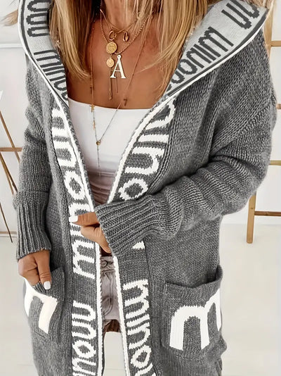 Anna - Eleganter Langer Cardigan