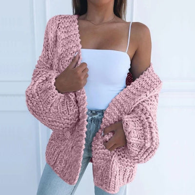 Eleanor - Grobstrick Relaxed Cardigan