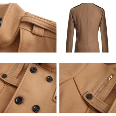 Doppelreihiger Mantel für Herren