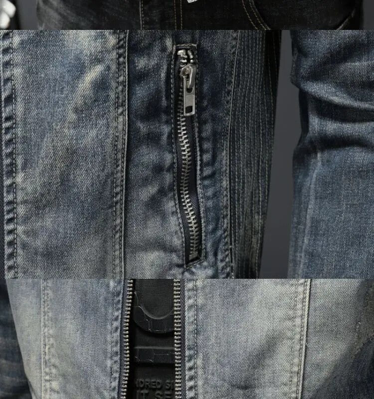 Alessio | Retro Jeansjacke